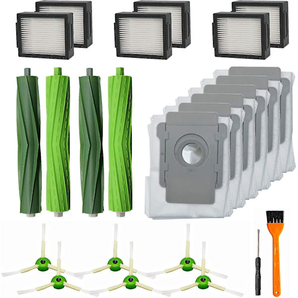 Lot af 20 reservedele til iRobot Roomba I7 I7+ I3 I3+ I4 I4+ støvsuger