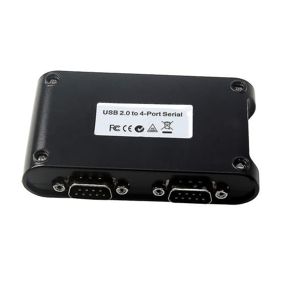 4 Port Rs232 til Usb 2.0 Adapter Usb Seriel Db9 Konverter Controller Kort