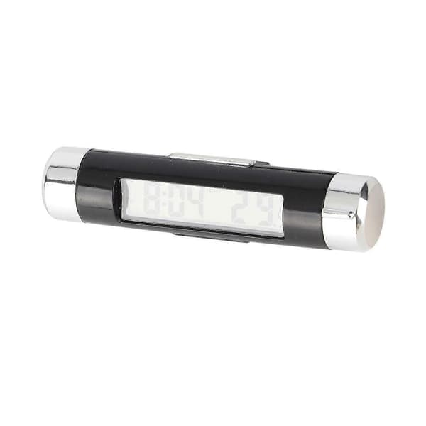 Multifunktionel bil auto elektronisk ur termometer LED baggrundsbelysning digitalt display