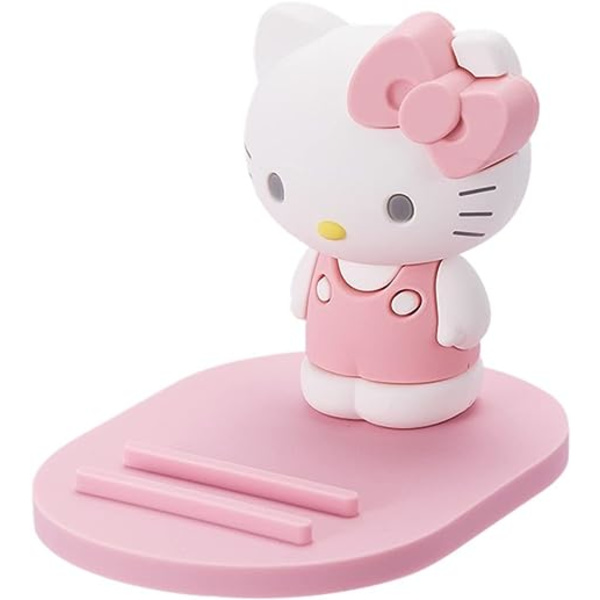 Lazy Bracket Cartoon Matkapuhelinteline Auton Työpöydälle Monitoiminen Säädettävä Teline Hellokitty