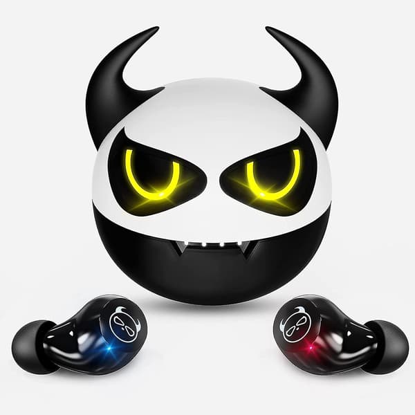 Bluetooth Ørepropper, trådløse Ørepropper med Opladningsboks IPX5 Vandafvisende Bluetooth Headset
