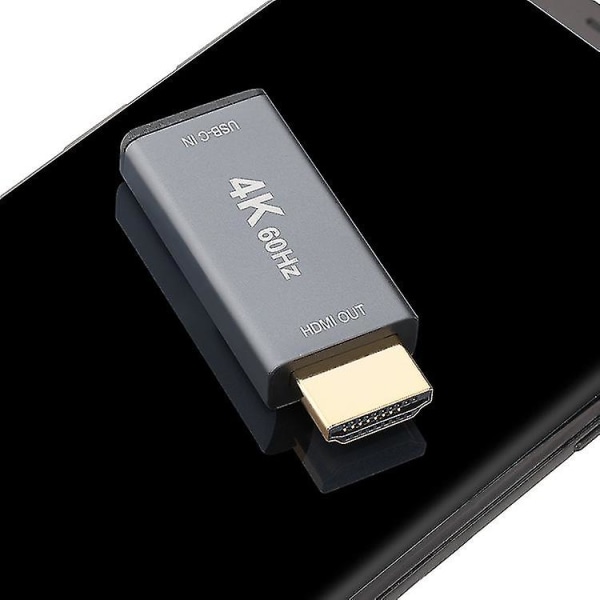 Usb3.1typec Hunn Til Hdmi Hann Hd Adapter 4k@60hz Usb C Hunn Til Hdmi Adapter