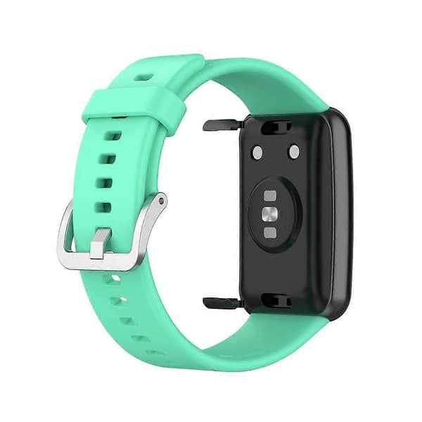 Blød silikone urrem til Huawei Watch Fit - Grøn Green