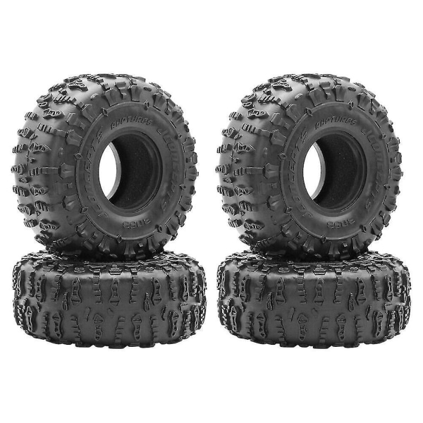 4 st 1,9 tum Jconcepts gummidäck 1,9 hjul däck 120x50mm för 1/10 Rc Crawler