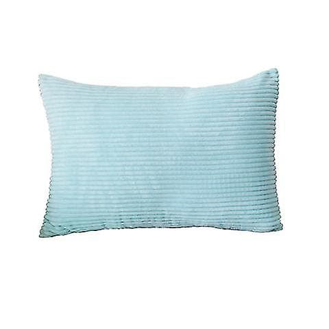 Kuddfodral med randigt mönster, 2-pack, sammetkuddfodral, mjuka enfärgade kuddfodral för sovrum, soffa