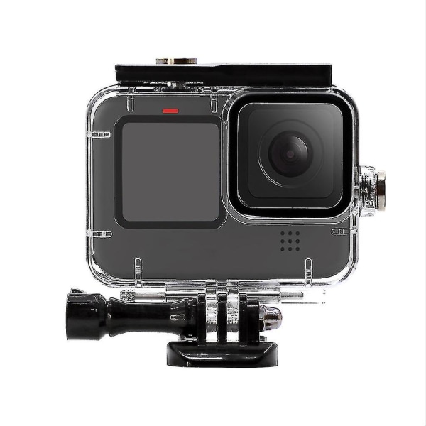 45 m vattentätt hölje Shell Dykning Case med fäste Tillbehör Kompatibel med Hero 10 9 svarta kameror