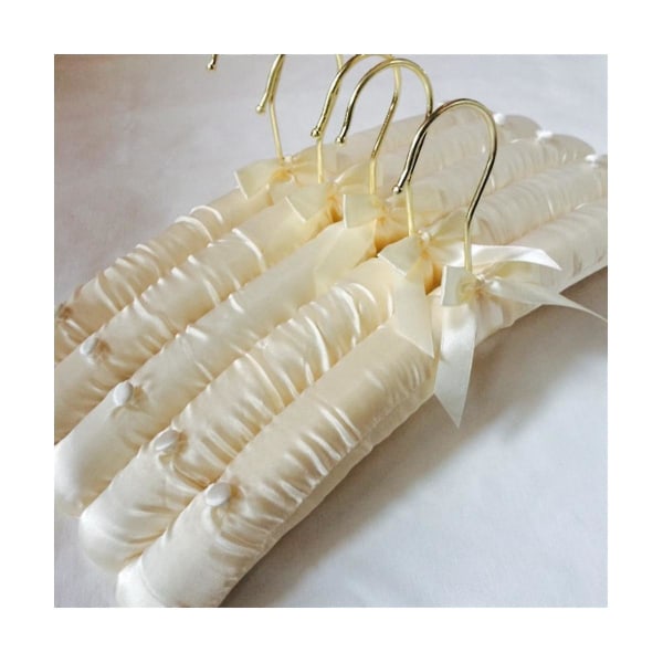 10 Pcs Non- Hanger White Hangers Sweater Hangers Hangers Padded Hangers For Women Clothing Foam Coa