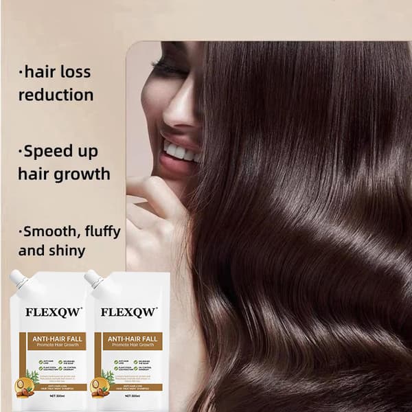 Anti-hårtabsshampoo, der fremmer hårvækst A bag