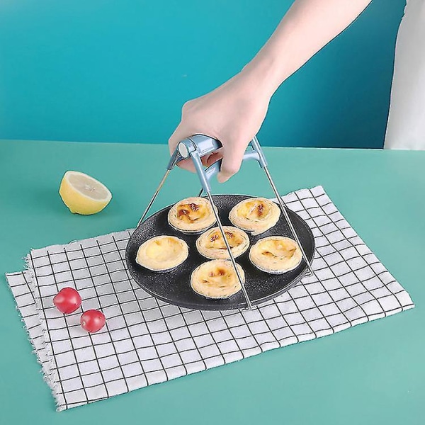 3 stk. Kjøkkenutstyr, Hott Skål Tallerken Klype Griper/Rustfritt Stål Anti-Hott Potte Pan Henter Tang/2 Silikon Potteholder For Å Flytte Hott Plate Eller Skål