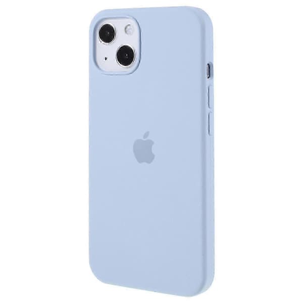 Silikonfodral för iPhone 14 Silkeslen känsla Solid fiberfoder Anti-fingeravtryck Stötsäkert skal_jjs
