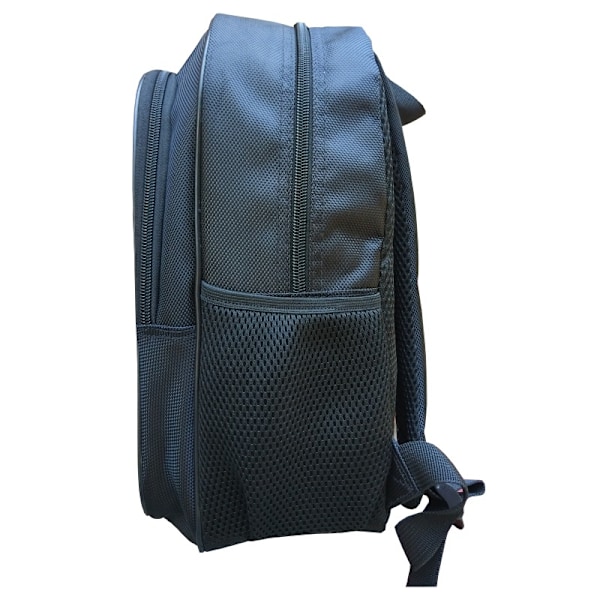 Fotballstjerneskoleveske Neymar/Messi/Mbappe2 Sett (Skoleveske + Etui) svart 41CM black 41cm