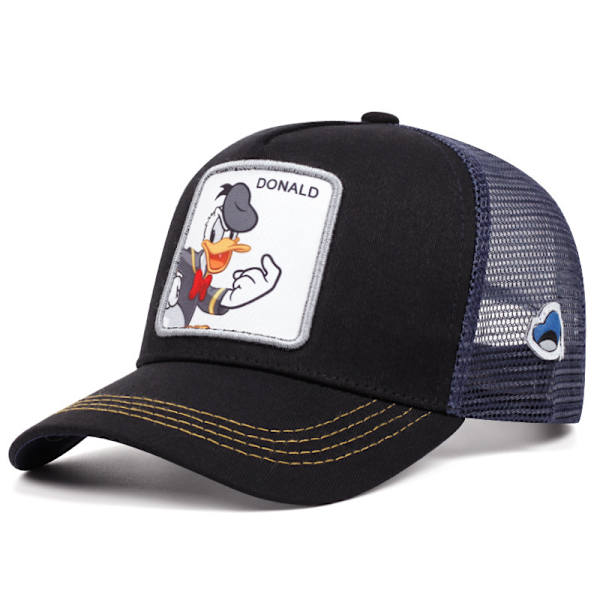 Sarjakuva Baseball-lippis Kesä Mesh-lippis Amerikka Hattu Aurinkohattu Muodikas ja Monipuolinen