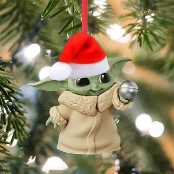 Julgransdekoration, julgransdekorationskrok, 2D akrylmaterial