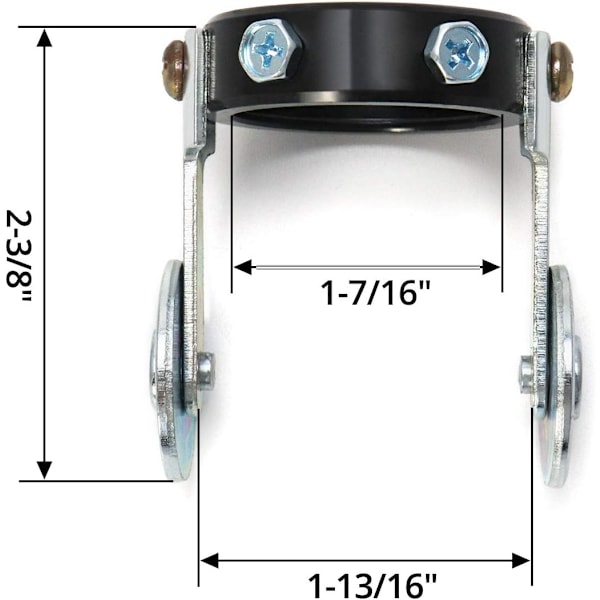 2 stk. Torch Roller Guide Hjul Plasma Skæretilbehør Rullehjul til P80 Torch Guide