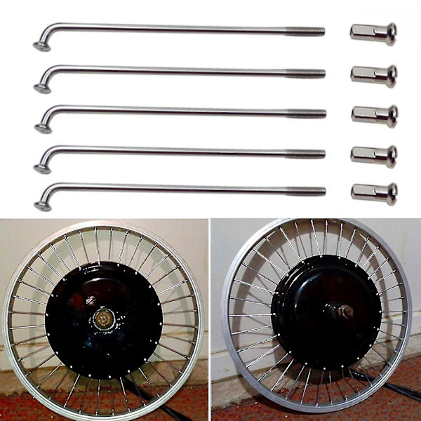 36 stk sykkel eiker langvarig multifunksjon lett fjellsykkel eiker for sykkel 130mm