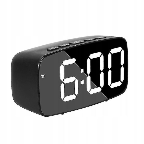 Elektronisk klocka väckarklocka LED termometer (storlek:d)