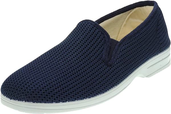 MENN SOMMER NAVY GRID SNEAKERS MAYOR 25 44