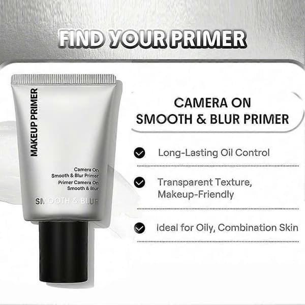 Fugtgivende Primer, Poreminimerende Makeupbase white 30ml