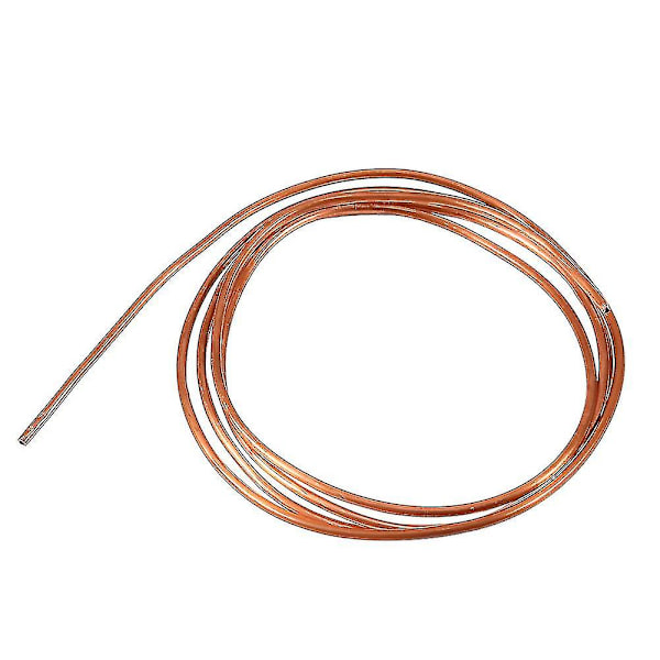 2m Blød Kobberrør Rør Udvendig Diameter 4mm X Indvendig Diameter 3mm Til Køling VVS