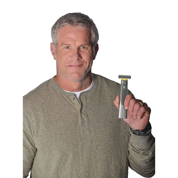 Titanium Laddningsbar Rakapparat för Skägg & Kropp - Trimmer, Kantning, Rakning & Styling