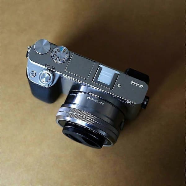 Kamerablitskobeskyttelse for Sony-kamera A6500 A6400 A6300 A77II som FA-SHC1M White
