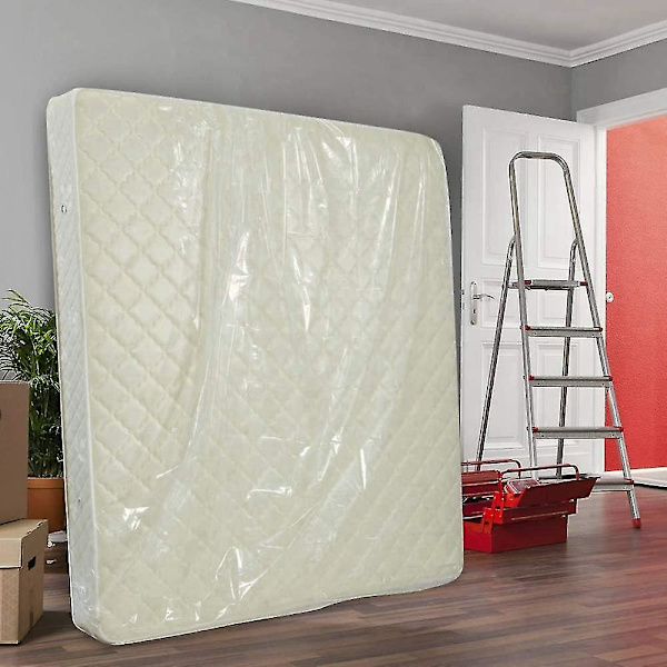 Vanntett madrassbeskytter, madrassbeskyttertrekk i plast, oppbevaringsposer for senger