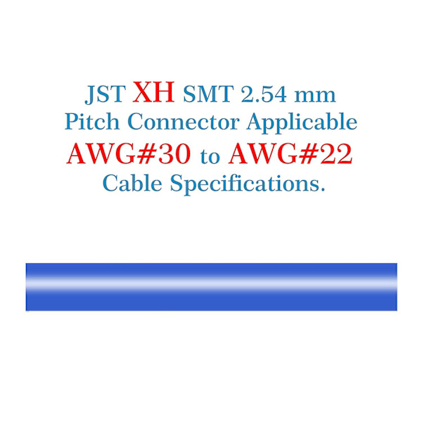 50 set/400 stycken Jst Xh Smt 2,54 mm delning 6-stifts Ic-uttag och kontakter adapterkontakt hane och hona terminal, crimp Dip-kit. F