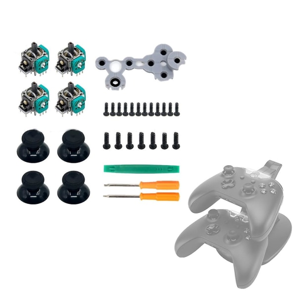 For Xbox-one-kontroller, erstatning for spilltilbehør 3d Analog joystick-sensor