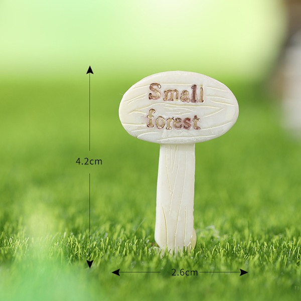 Miniature Fe-havefigur Havefigur Dekoration Resin Tilbehør, Dukkehust Tilbehør Stenhave og Kunstig Sten Landskab Ornament Tilbehør Sukkulente Blomst Pot Dekoration