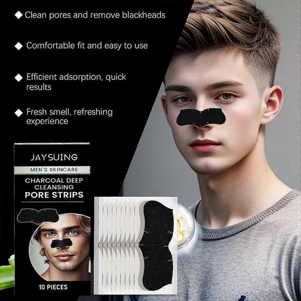 Jaysuing Blackhead Pore Paste for men, skånsom ansiktsrens