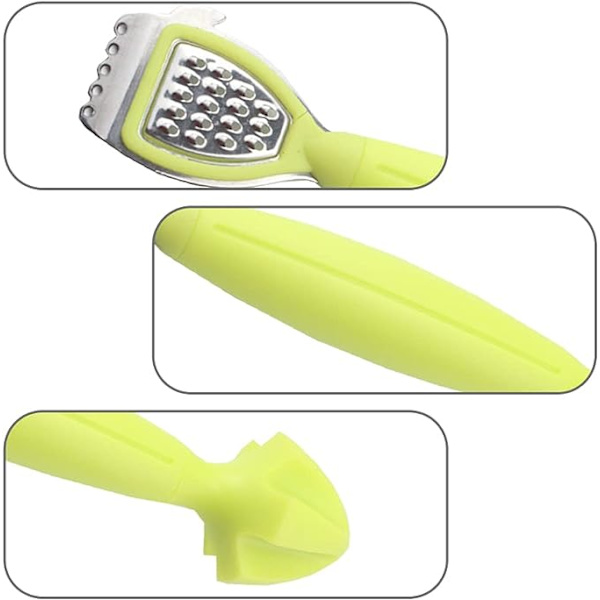 Multifunktionel Hånddrevet Rivjern og Saftpresser Kompatibel med Citron Zester til Køkken Spisestue Bar Citron
