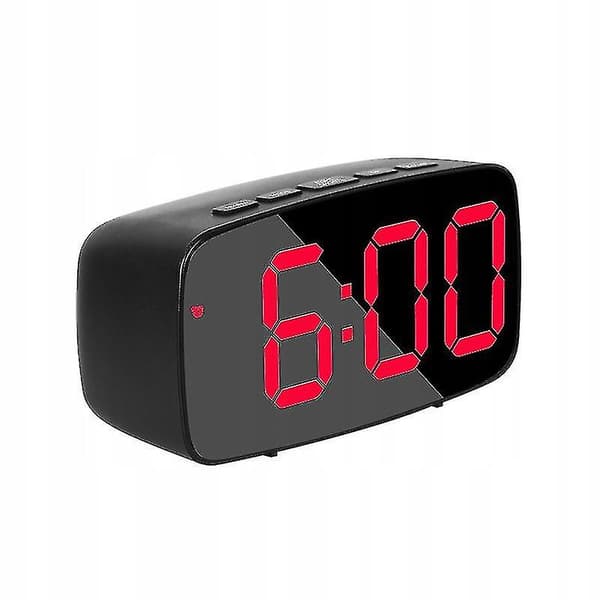Elektronisk klocka väckarklocka LED termometer (storlek:c)