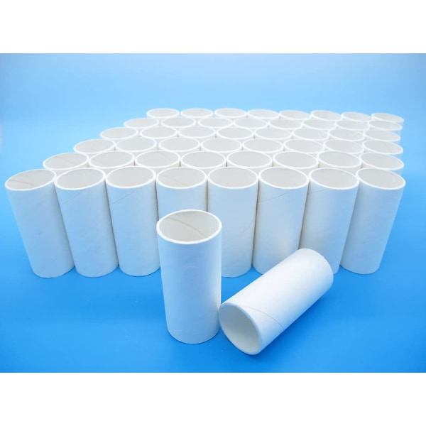 Förpackning med 50 engångsmunstycken av kartong (typ A, kompatibel med Contec Spirometer Sp10 och många andra märken)
