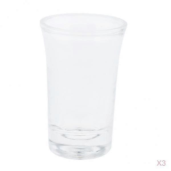 3xExcellent Akryl Shotglas, 35ml