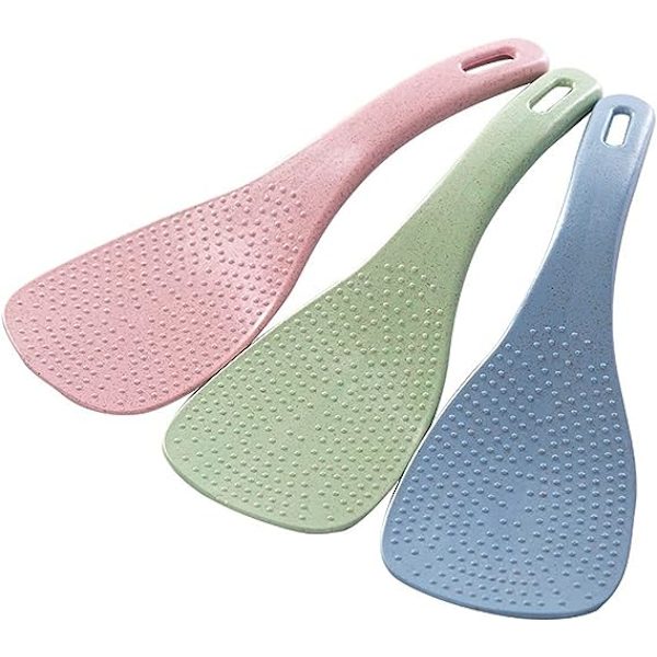 Skeer, Mode Ris Ske Spiseske Lang Skaft Suppe Ske Mad Middag Skeer Køkken Madlavning Køkkenudstyr Hjemmeforsyninger (Farve: Pink)