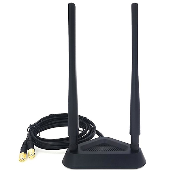 2.4g/5g Dobbelt Frekvens Forlængerkabel Antenne Wifi Router Trådløst Netværkskort 8db Sma Antenne Ma