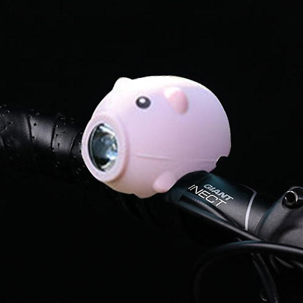 Pyörän valot ja takavalot, joissa on torvi, USB-ladattava