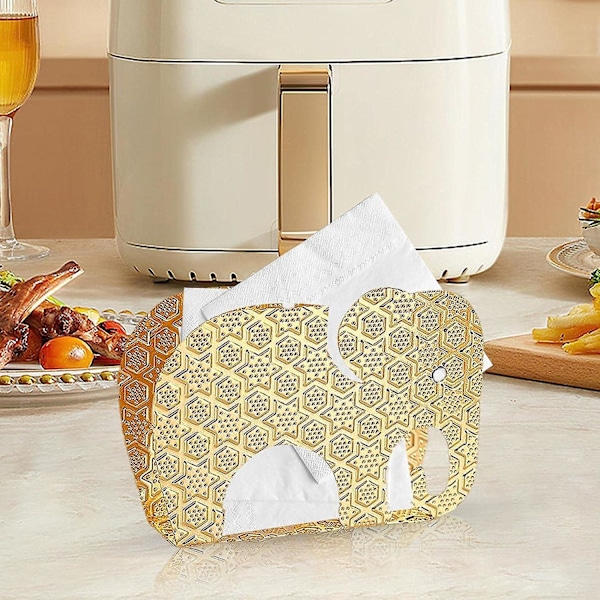 Serviettholder Bord Serviettarrangør Bordplate Tissue Dispenser For Utendørs Bryllup, Elefant