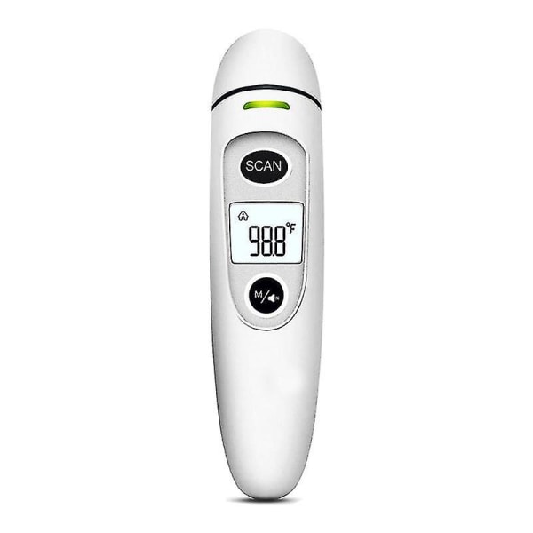 Elektronisk termometer, bærbart termometer, medisinsk termometer Måling: øre, panne, objekt