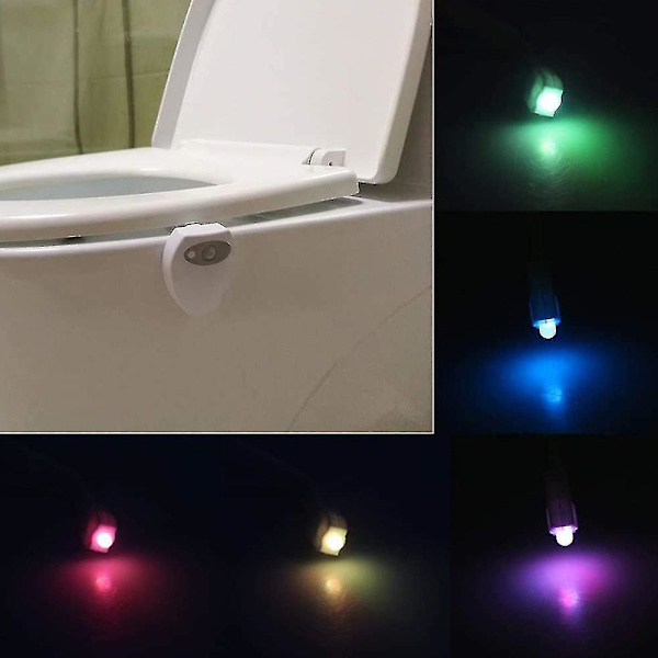 Ladesensor Toalett nattlys - Morsom & Unik Bursdagsgaveidé For Menn, Kvinner & Barn - Kult Gadget, Beste Julegave
