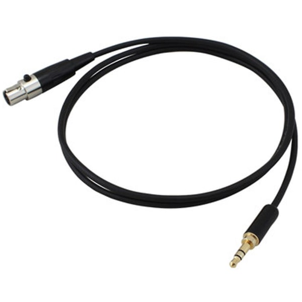 3,5 mm til 3-polet Mini XLR-hun til Bm800 pc-hovedtelefon-mixer-mikrofon-stereokamera-forstærker 0.