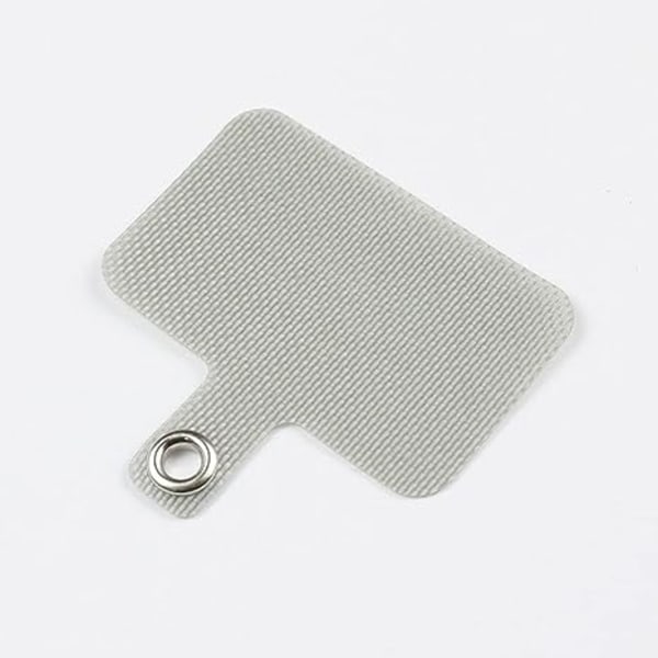 Mobiltelefonsnodd, universal slitstark nylon med metallring kompatibel med de flesta case(grå)