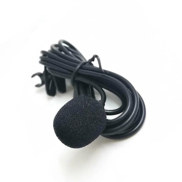 Bil Bluetooth 5.0 Aux-kabel Mikrofon Handsfree Mobiltelefon Gratis Samtale Adapter Kompatibel med E