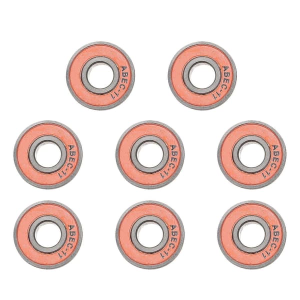Skateboardlager Longboardlager för Skateboards 8st Orange