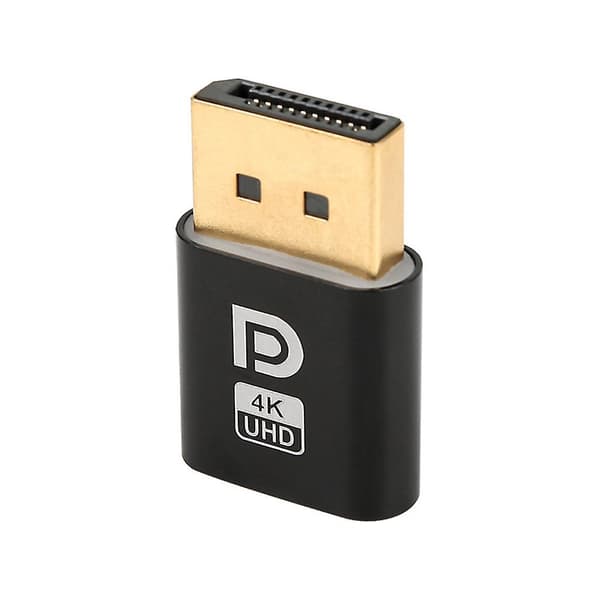 4k Displayport Dummy Stik Dp Display Adapter Edid Headless Ghost Emulator Desktop Tilbehør Til P