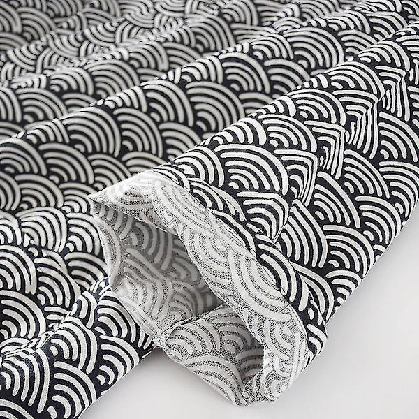 Miman miesten Yukata tumma aaltoileva Kimono-kylpytakki Khan-kylpytakki mykistetyt vaatteet Pyjamat koko L