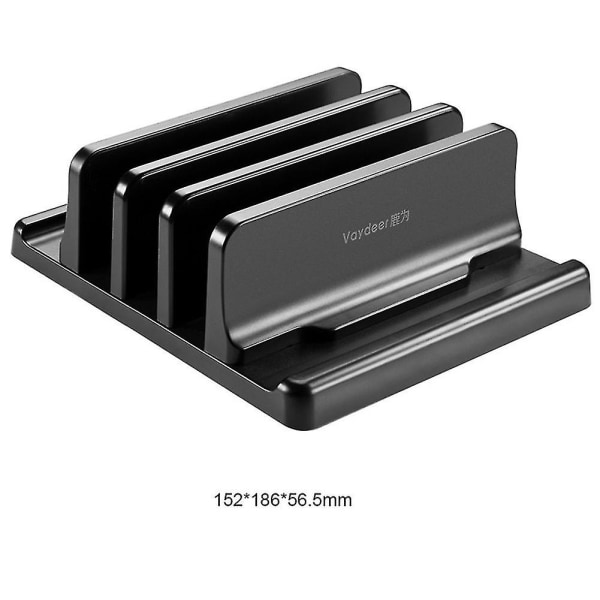 Laptop Stativ Vertikal Datamaskin Stativ Vertikal Skrivebord Stativ Plassbesparende Skrivebord Oppbevaringsstativ Skrivebord