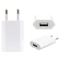 USB-strømadapter fra 230V til 5V USB Type A ho 1A, 5W iPhone