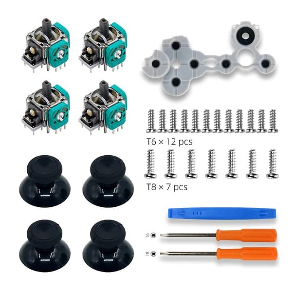 Tilbehør til Xbox-One Slim Controller - Udskiftning af 3D Analog Joystick Sensor