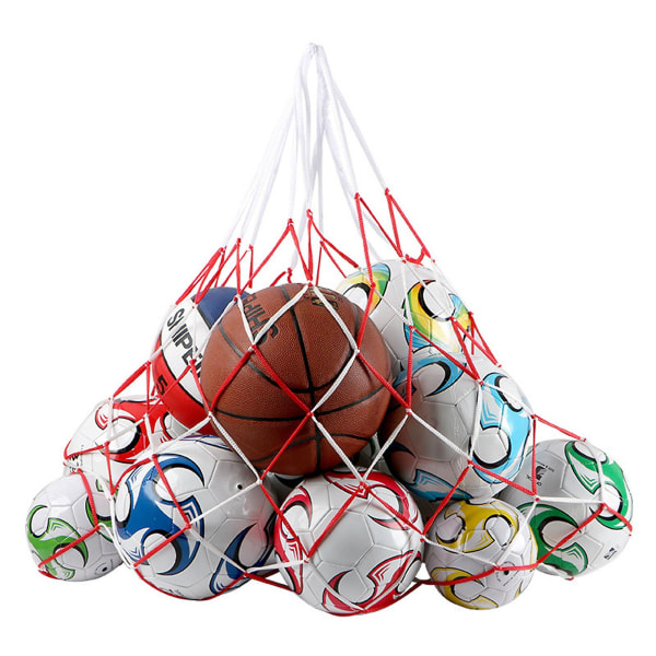Til opbevaring Genanvendelig Dobbeltfarve Praktisk Basketball Gym Game Door Ball Net